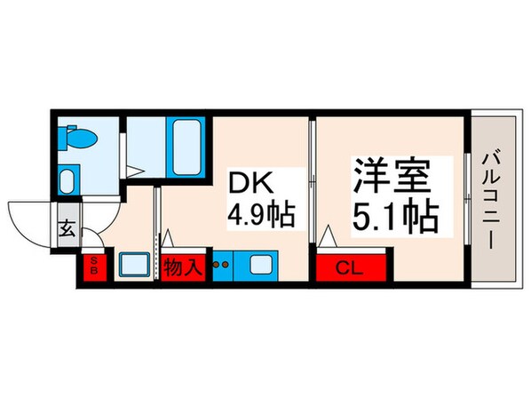 GRANPASEO舎人の物件間取画像